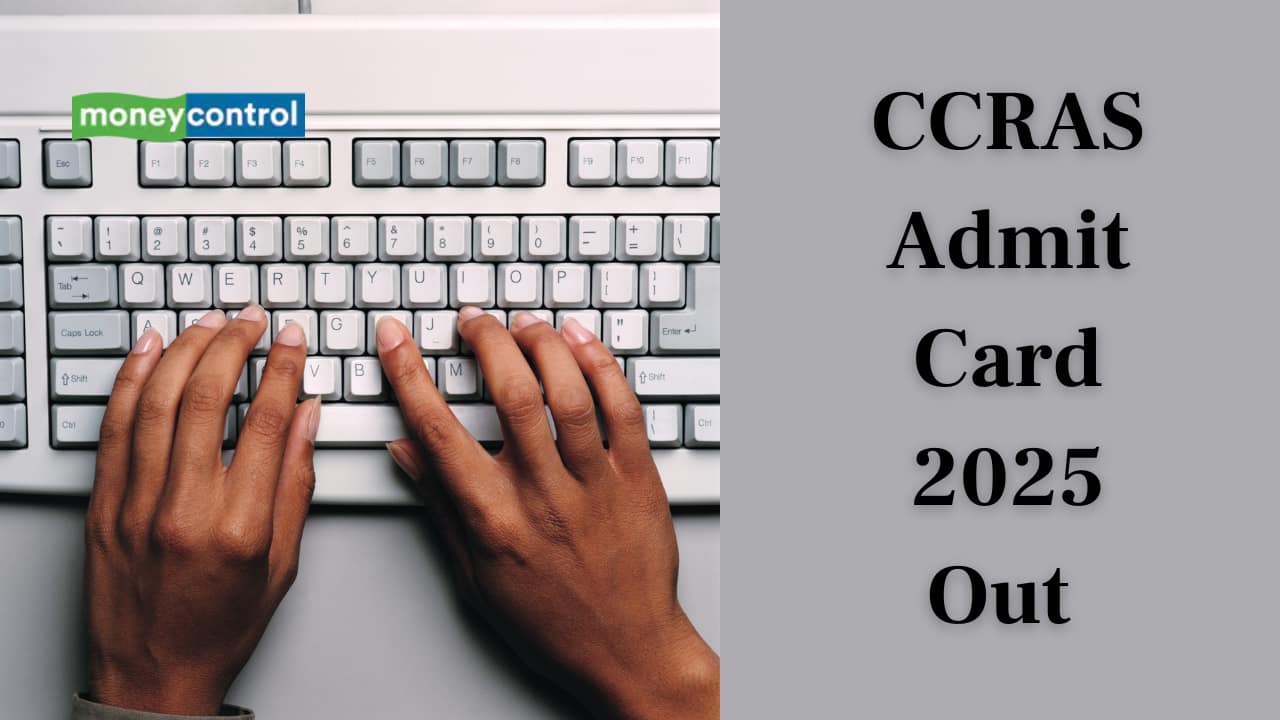 CCRAS Admit Card 2025 Out at ccras.nic.in; Check Link to Download Here