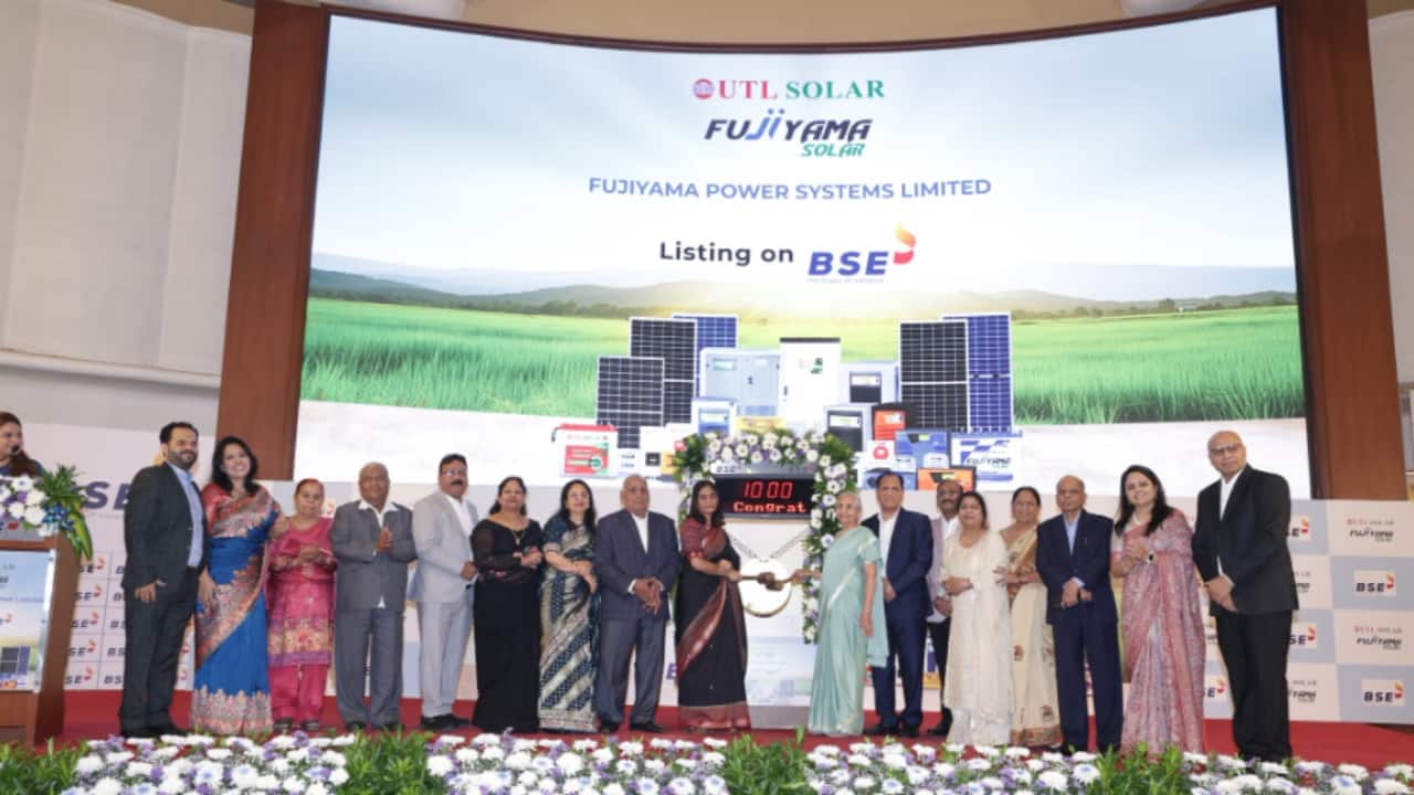 Fujiyama Power Systems shares settle 9% lower than IPO price on debut day
