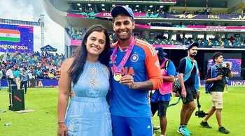Suryakumar Yadav's highest honour for wife Devisha Shetty