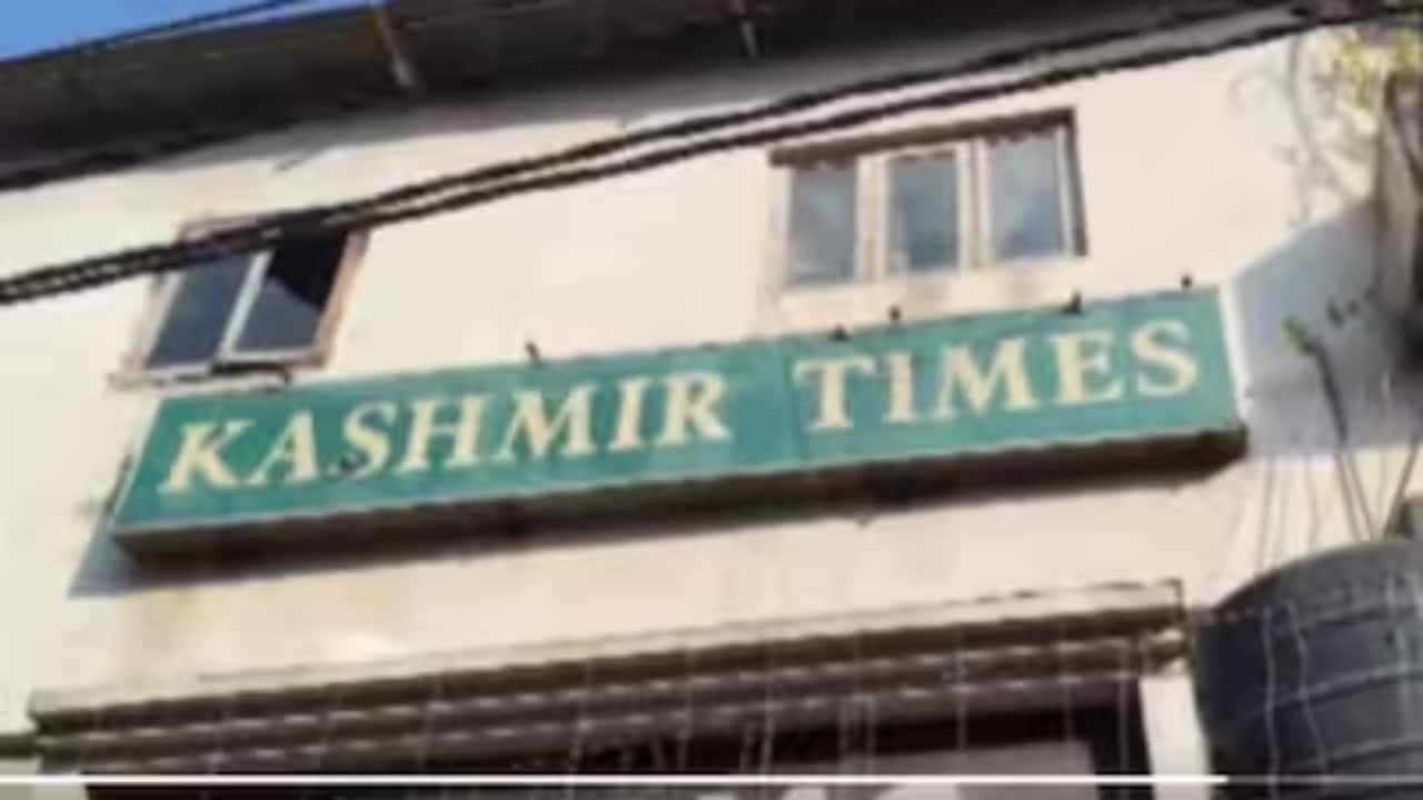 AK rifle’s rounds, cartridges recovered in raid at Kashmir Times’ office