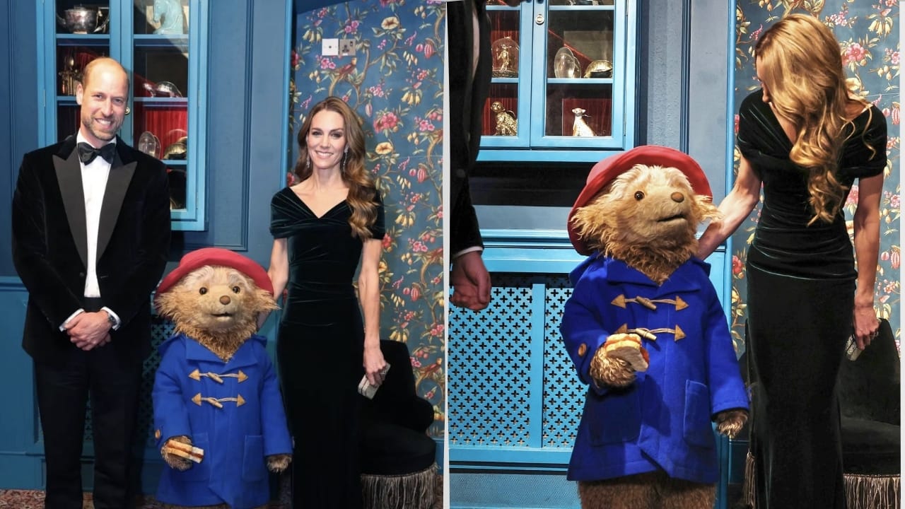 Prince William and Princess Catherine meet Paddington at Royal Variety Performance, their pictures are too cute to miss