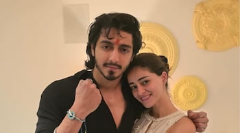 Ahaan Panday talks about how Ananya Panday journey inspires him