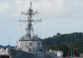 Russian tanker idles near Venezuela after US warship enters path