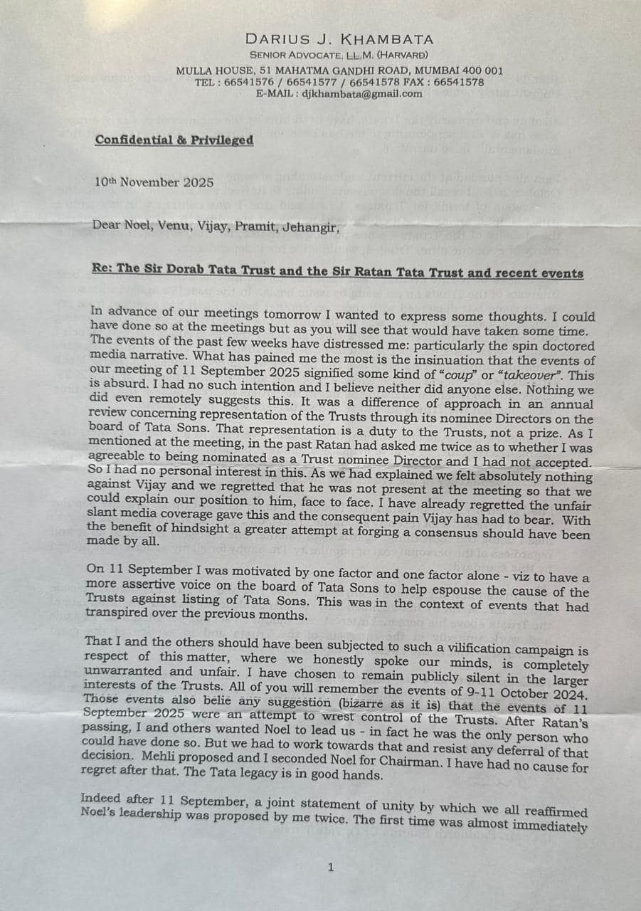 Letter 1