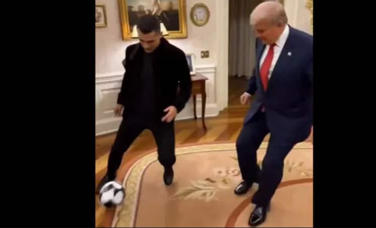 Trump and Ronaldo’s viral fake match: When politics meets AI football fantasy