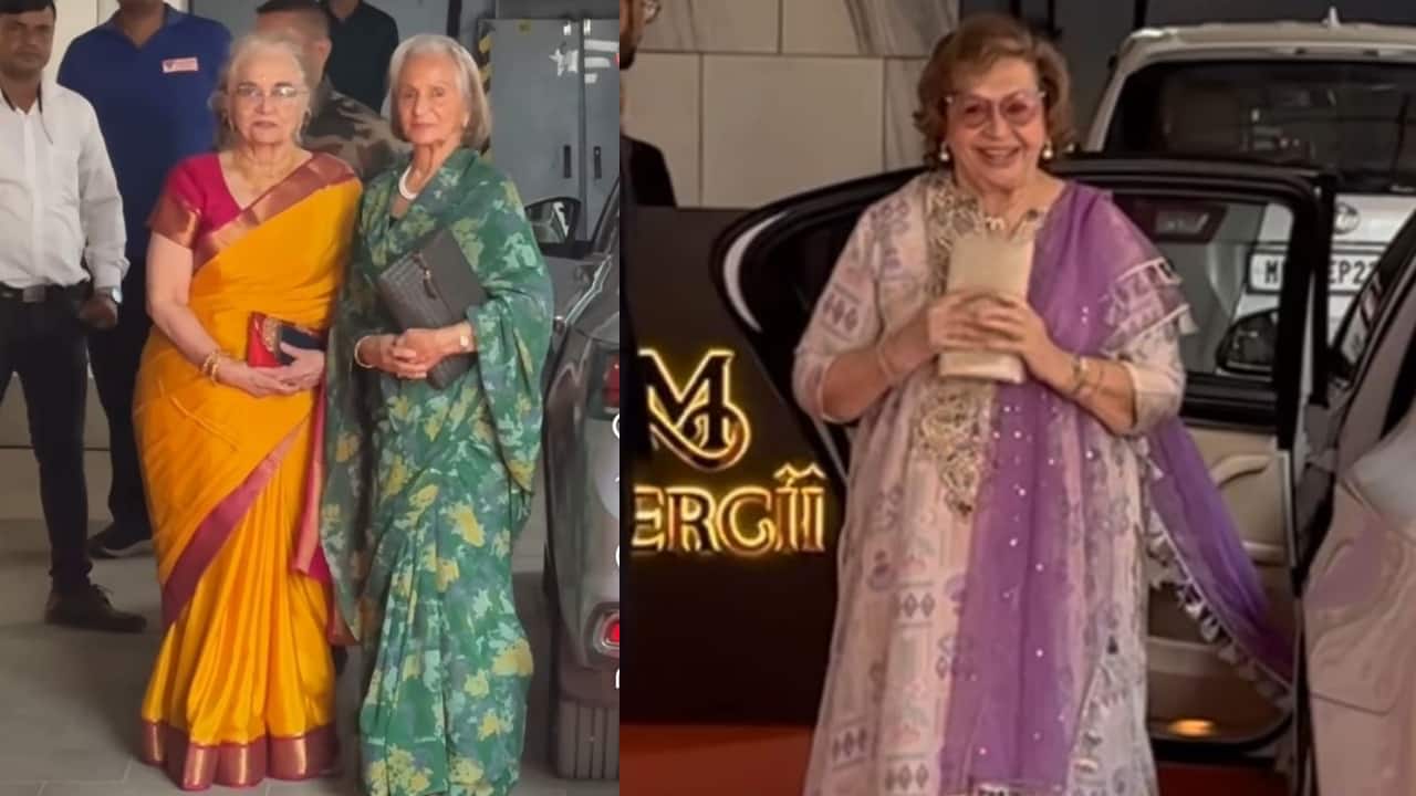 Helen birthday: Asha Parekh, Waheeda Rehman, Salim Khan arrive to celebrate veteran Bollywood star's birthday