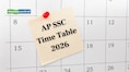 AP SSC Time Table 2026 Released; Check BSEAP 10th Exam Dates Here