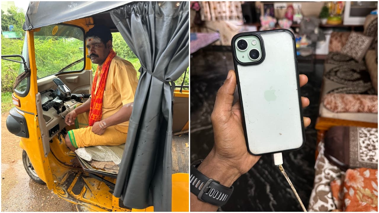 Man hails auto driver who found and returned wife’s iPhone in Andhra Pradesh: 'Salute'