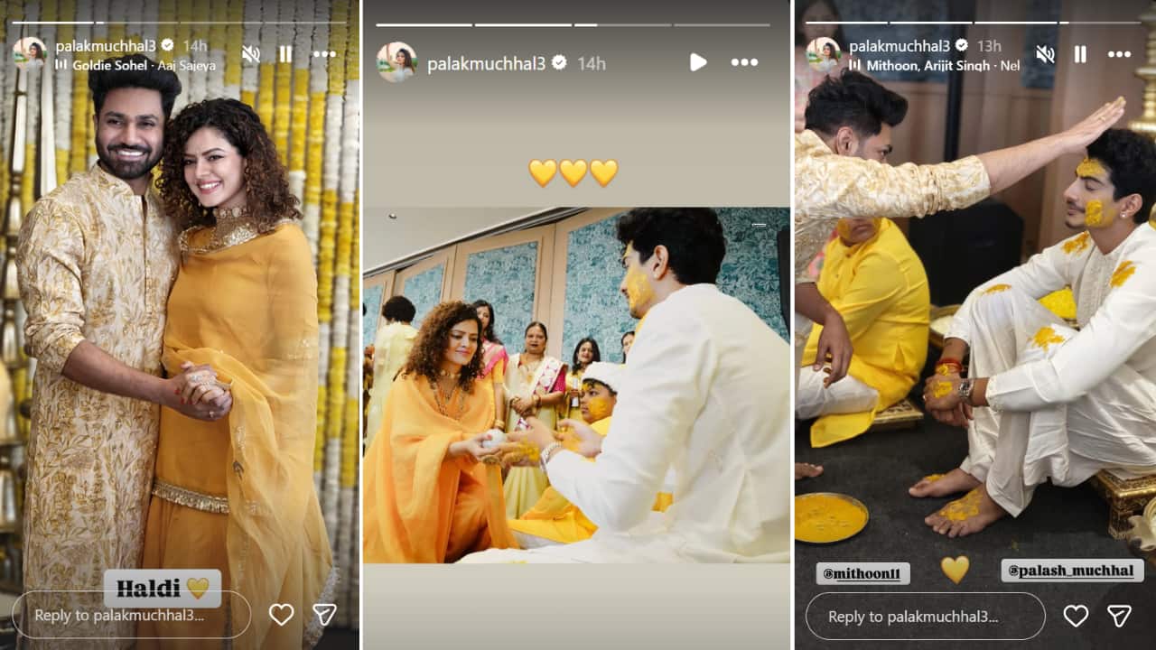 Palash Muchhal and Smriti Mandhana wedding ceremony