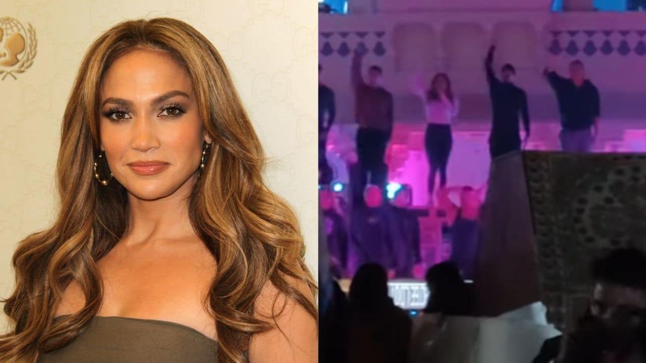 Jennifer Lopez rehearses for the big performance at lavish wedding in Udaipur: Watch
