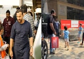 Jeh adorably shields Saif Ali Khan from paparazzi, fans melt over his cute gesture: Watch