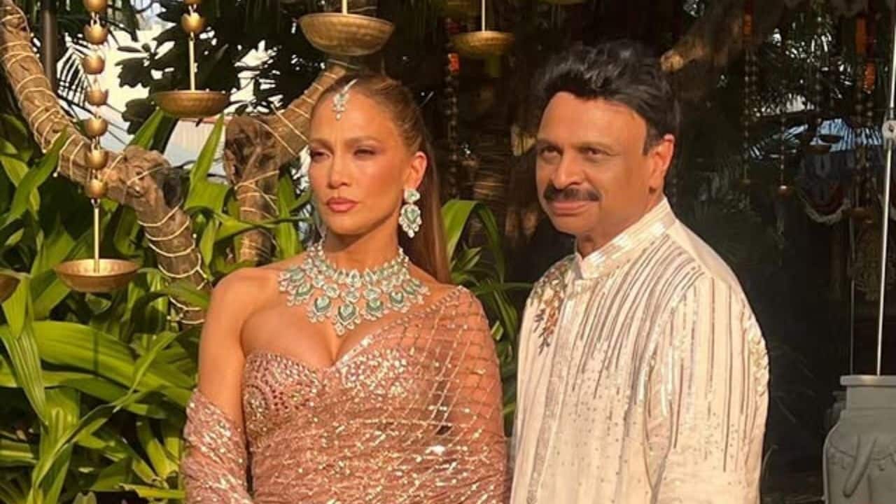 Jennifer Lopez stuns in pink lehenga at lavish Udaipur wedding, her desi looks takes over the internet