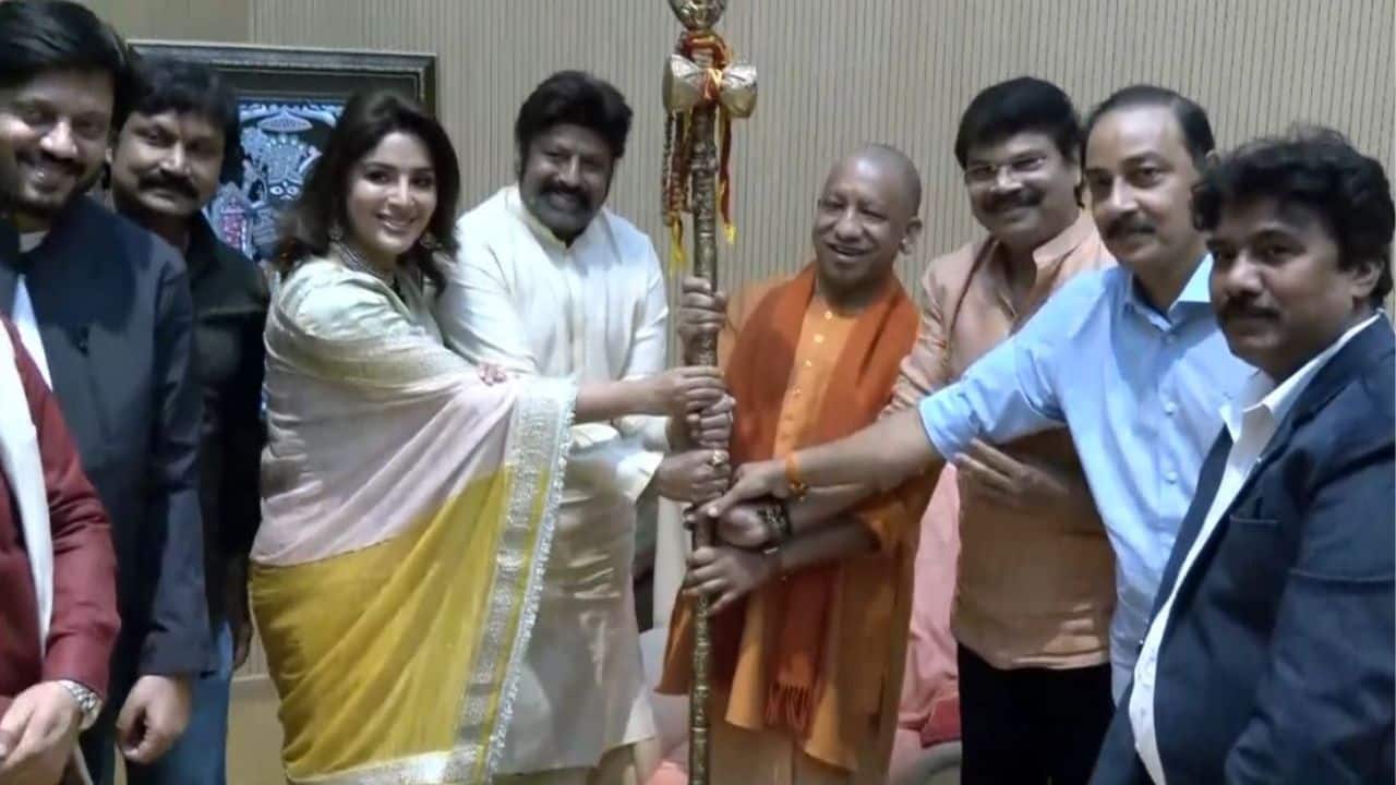 Akhanda 2 team meets UP CM Yogi Adityanath ahead of film’s release, see pics