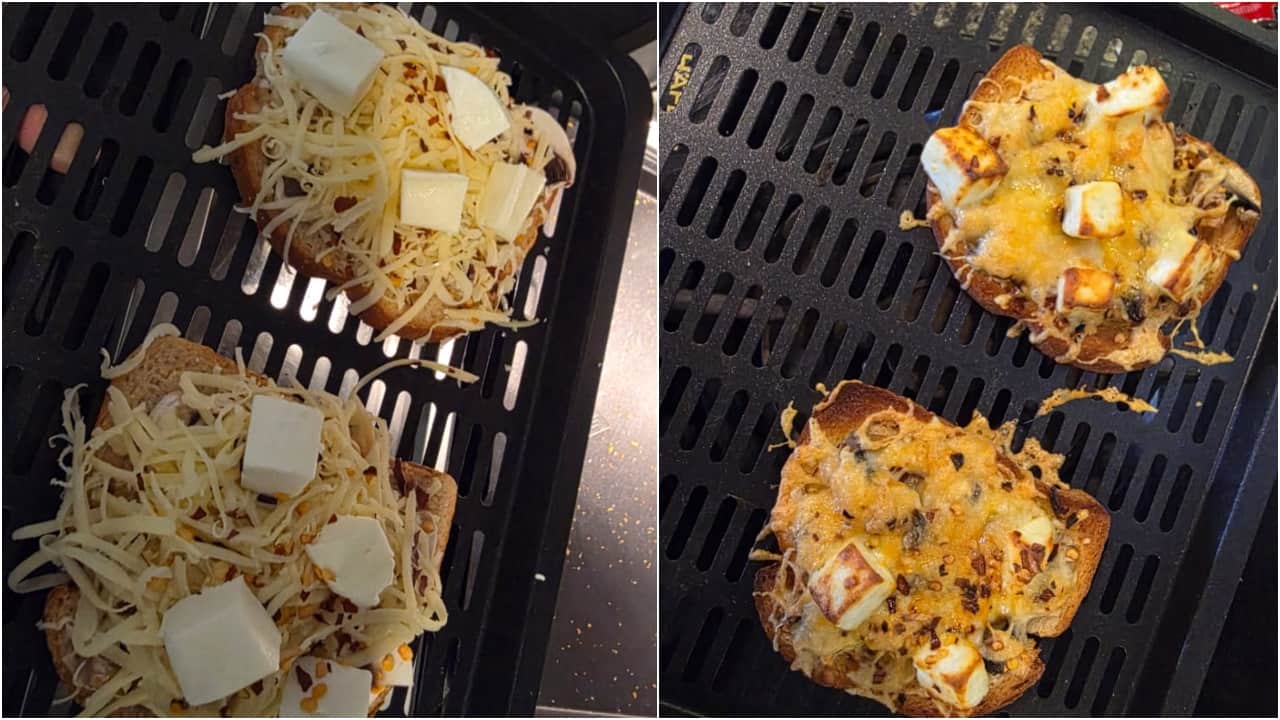 Cheese chilli toast