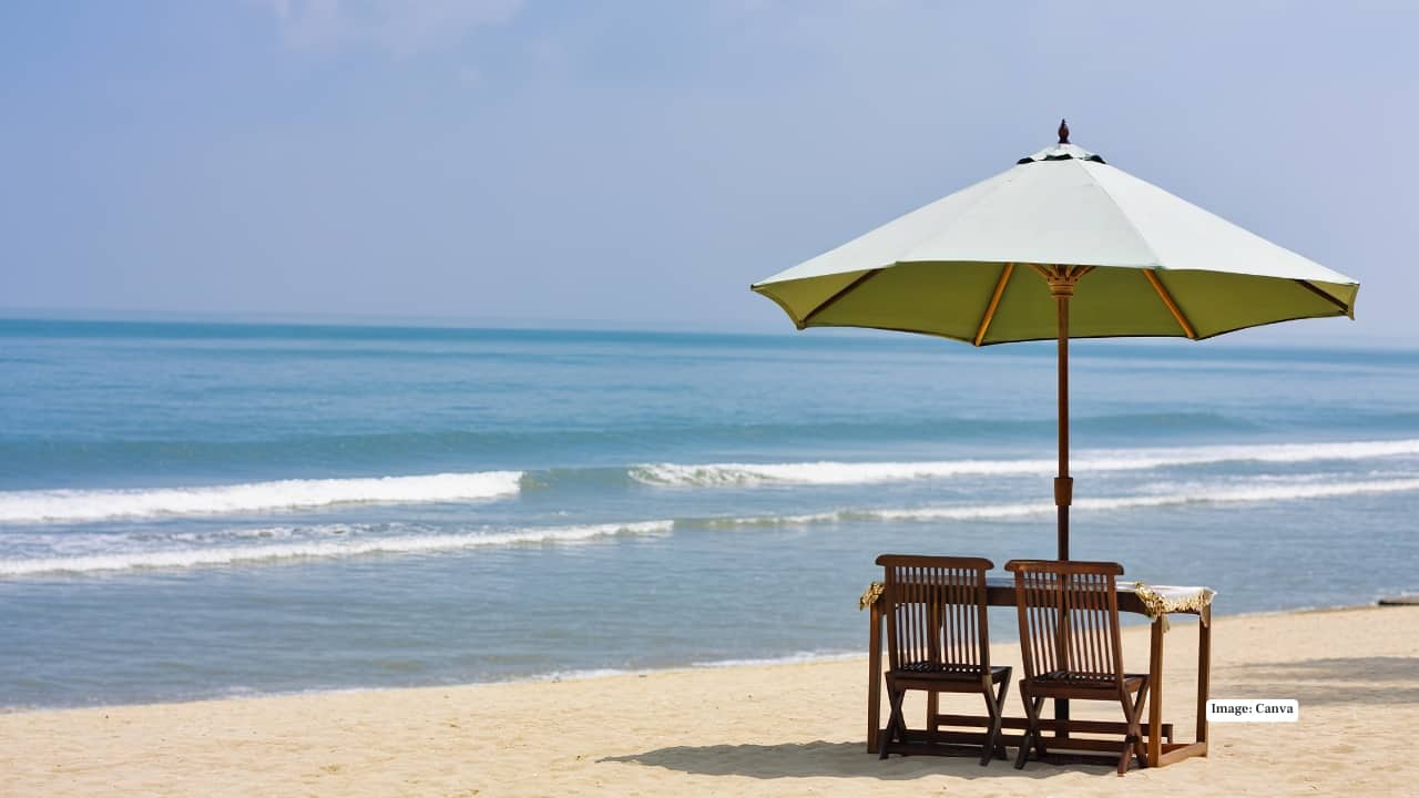 4. Jimbaran’s Golden-Hour Shoreline If sunsets had a favourite stretch of sand, it would be Jimbaran. The beach glows a warm honey-gold as day fades, fishing boats bob gently in the distance, and the whole world suddenly moves a little slower. Walk toward the quieter end of the coastline, away from the hum of cafés. Here, with bare feet sinking into soft sand and colours changing by the minute, the horizon becomes your witness.