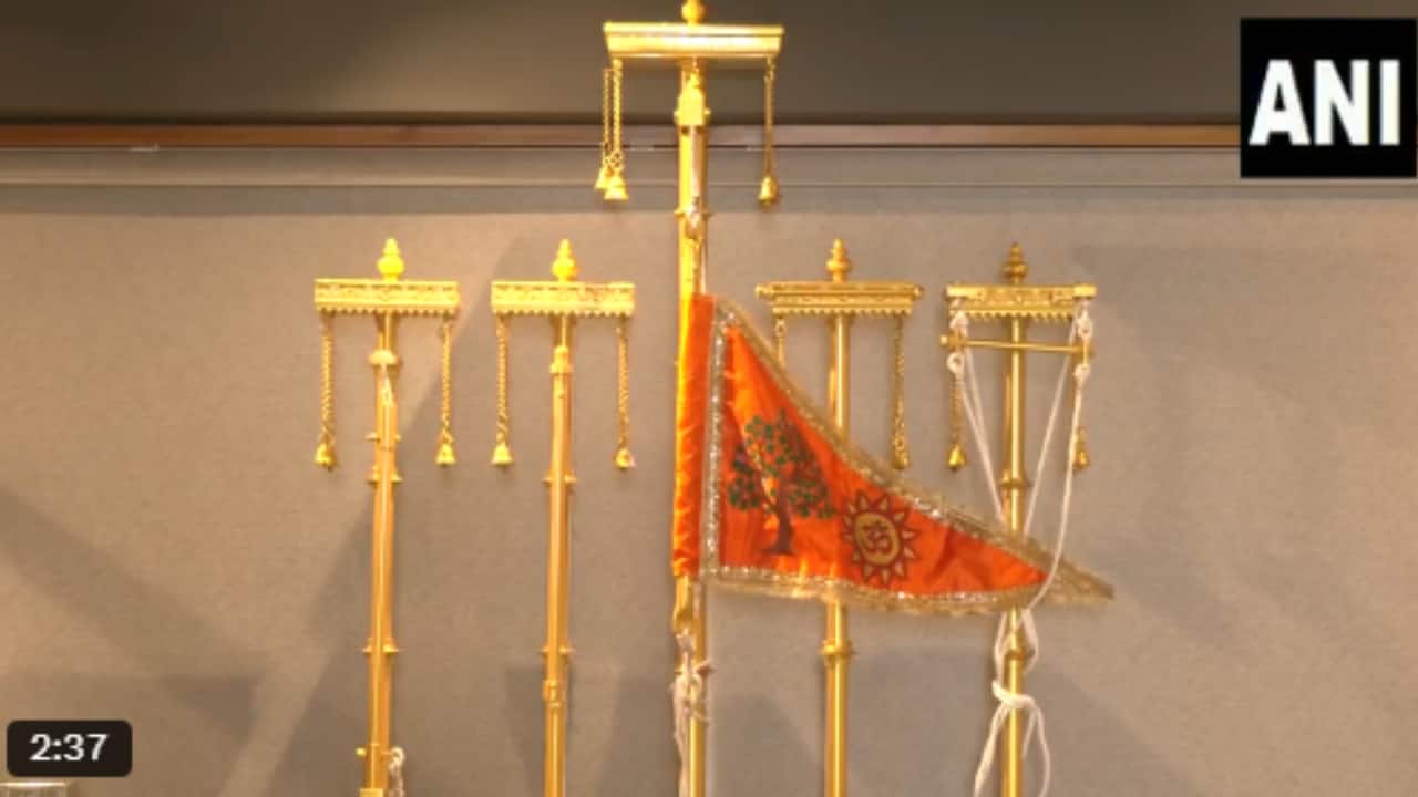 Prime Minister Narendra Modi will hoist the sacred flag atop the temple’s shikhar (spire) during the ceremony. (Photo: ANI)