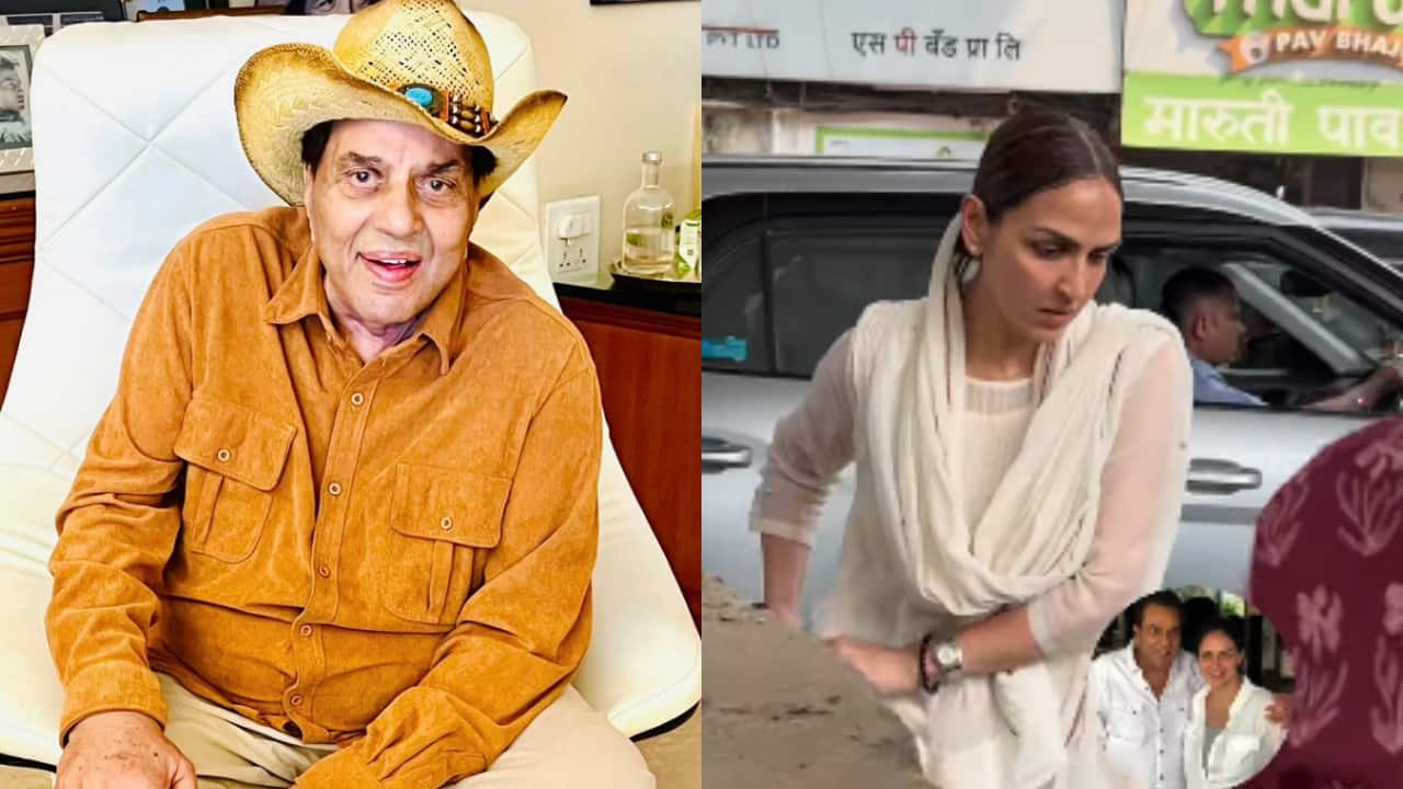 Dharmendra death: Hema Malini, Amitabh Bachchan, Esha Deol, Sunjay Dutt other family members and friends arrive at crematorium