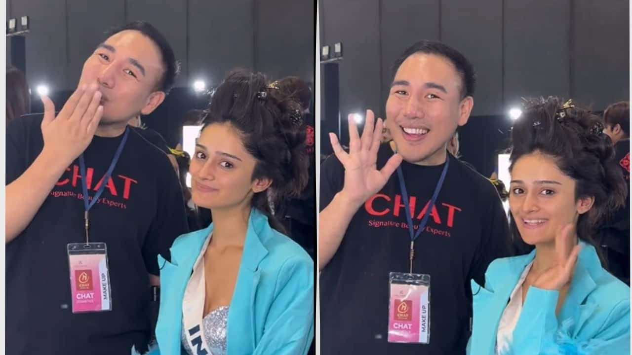 Manika Vishwakarma’s no-makeup BTS video from Miss Universe 2025 finale impresses fans