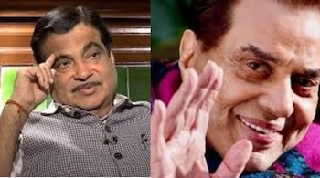 Nitin Gadkari mourned death of actor Dharmendra