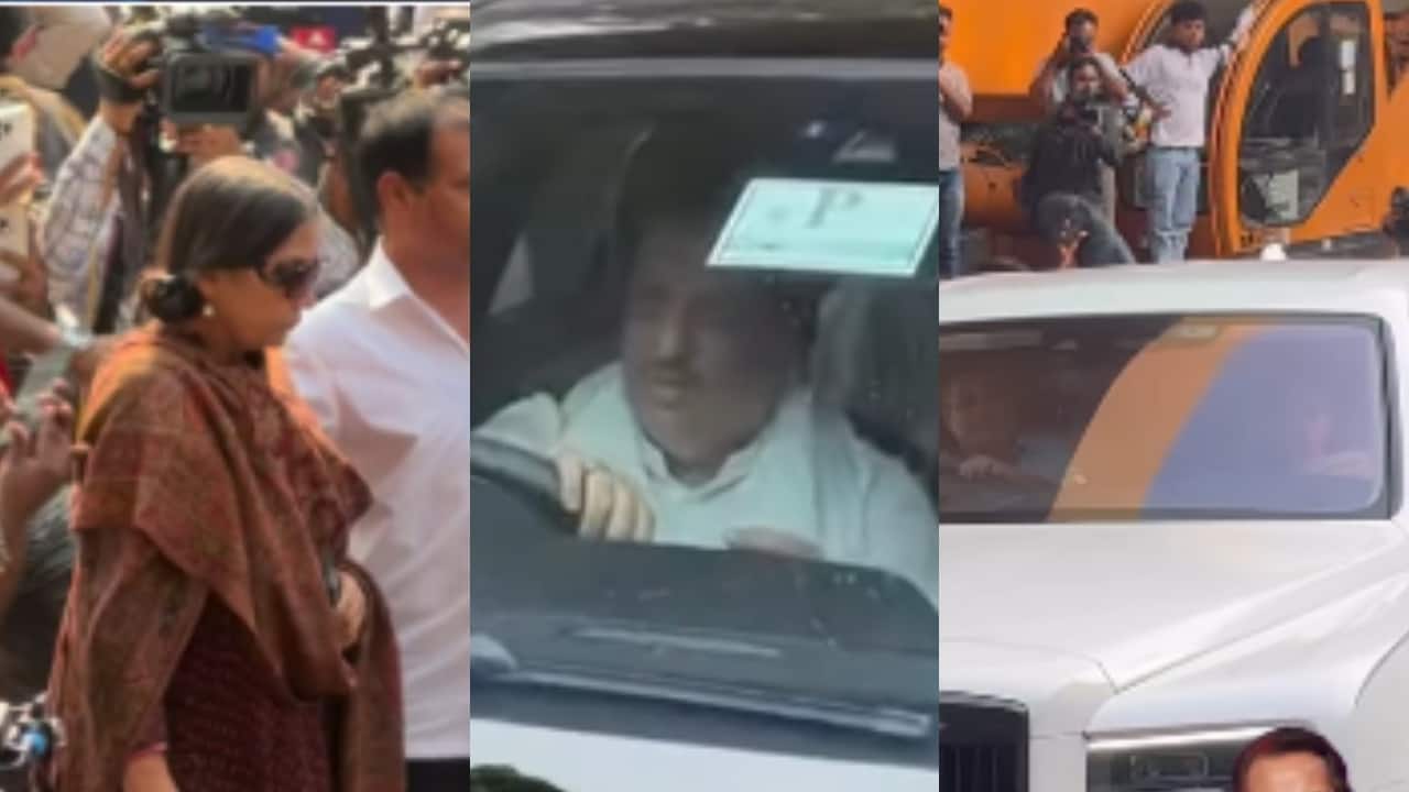 Dharmendra cremated: Shah Rukh Khan pays final tribute, Shabana Azmi arrives in tears at Vile Parle Crematorium