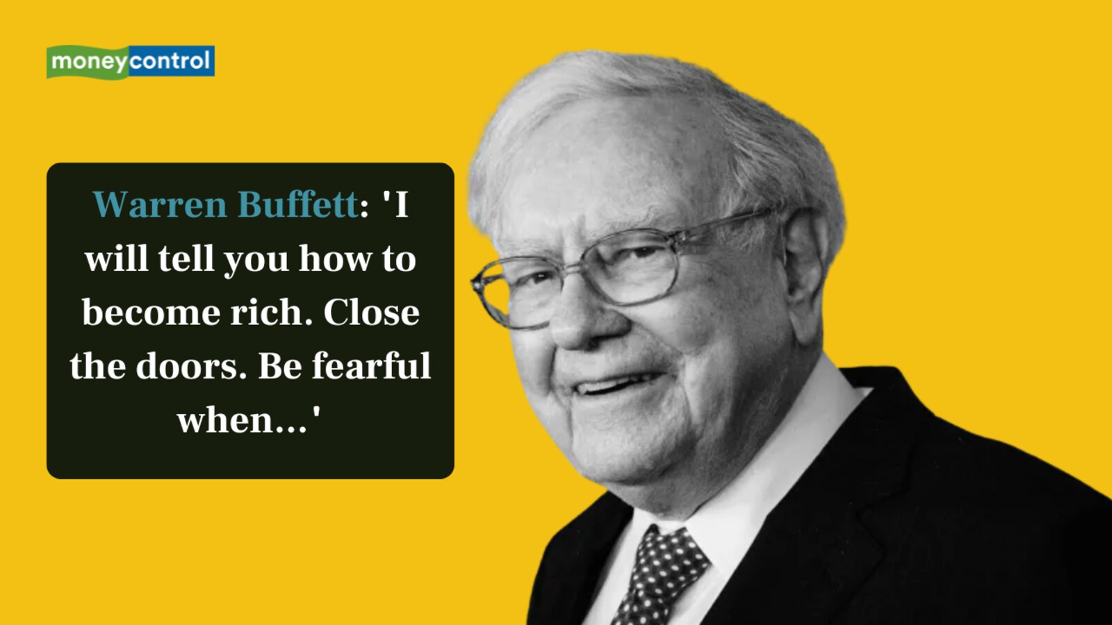 Quote of the day by Warren Buffett: 