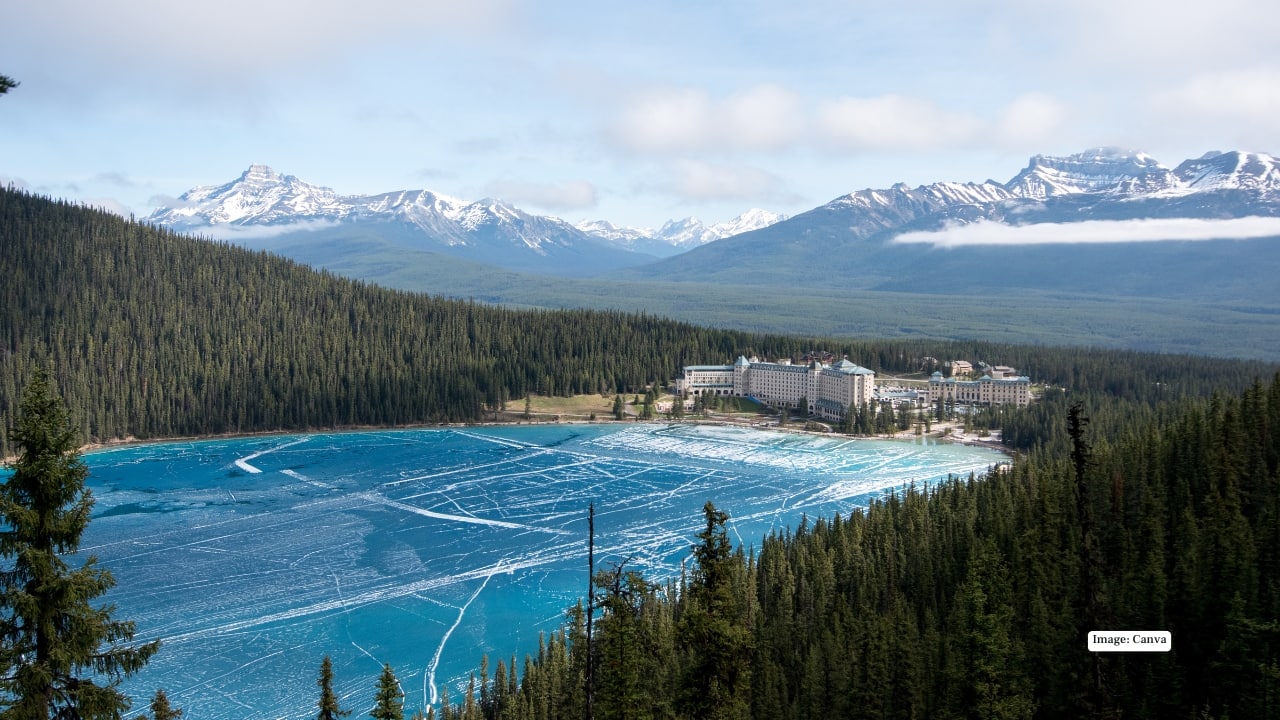 2. Lake Louise, Canada – Your Fairytale Winter Wonderland Canada’s Rockies are magical in summer, but winter transforms Lake Louise into a frozen kingdom. Picture turquoise waters under a crisp ice layer, with snow-capped peaks framing your selfies. Sleigh rides, cozy cabins, and steaming mugs of cocoa make it feel like a snow globe come to life. 2. Lake Louise, Canada – Your Fairytale Winter Wonderland Canada’s Rockies are magical in summer, but winter transforms Lake Louise into a frozen kingdom. Picture turquoise waters under a crisp ice layer, with snow-capped peaks framing your selfies. Sleigh rides, cozy cabins, and steaming mugs of cocoa make it feel like a snow globe come to life.