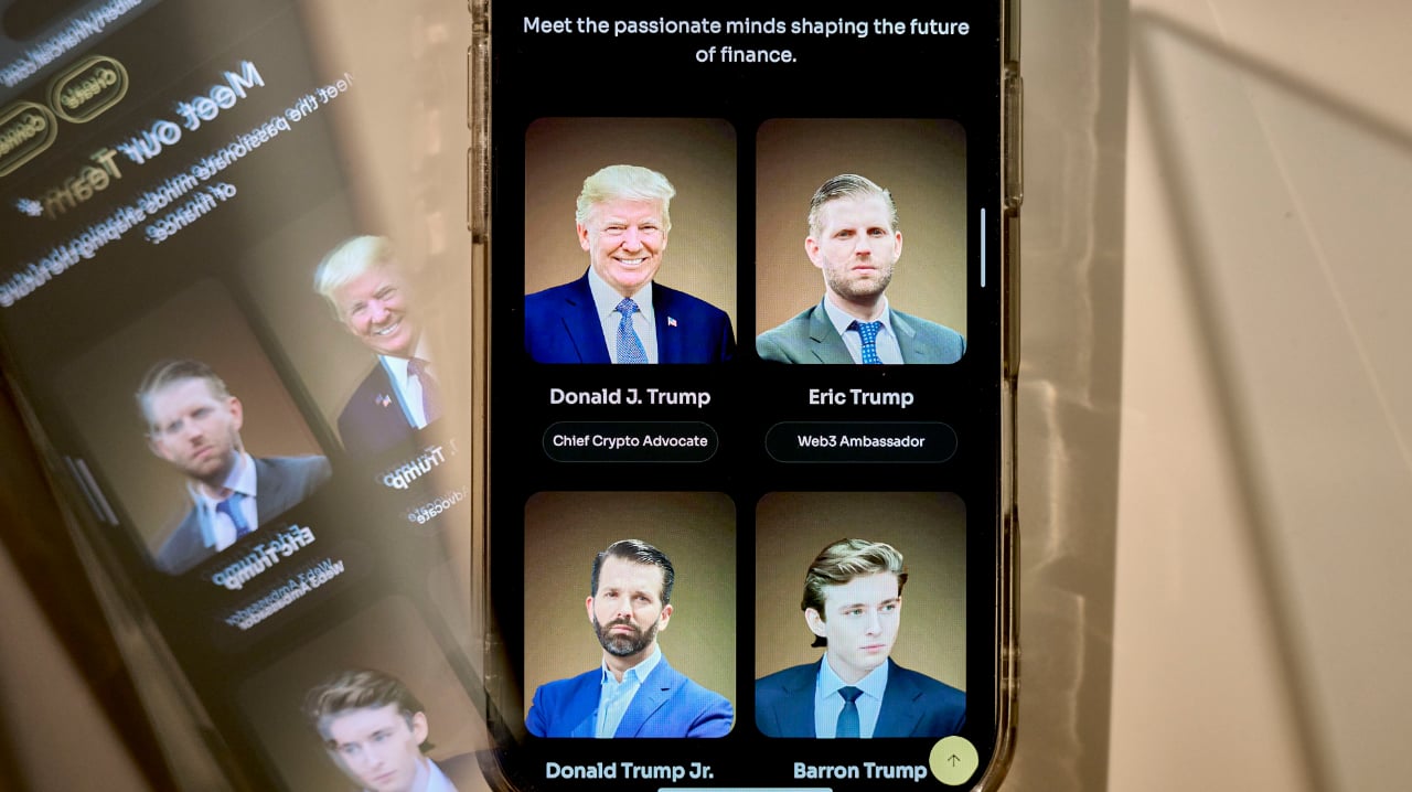 Crypto crash erodes wealth for Trump’s family and followers