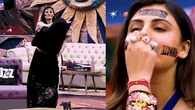 <strong>Tanya Mittal and Malti Chahar</strong><br />Tanya and Malti got into a physical altercation,with the latter slapping Tanya. During a task of pressing stamps on the face, Tanya pressed it on Malti’s lips, and the latter slapped her, shocking the other contestants.
