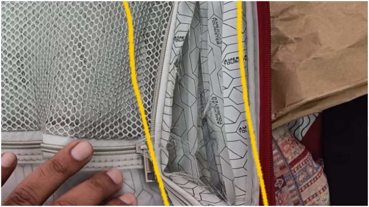 Woman claims her luggage was cut open, items worth Rs 40,000 stolen from checked-in bags. IndiGo responds