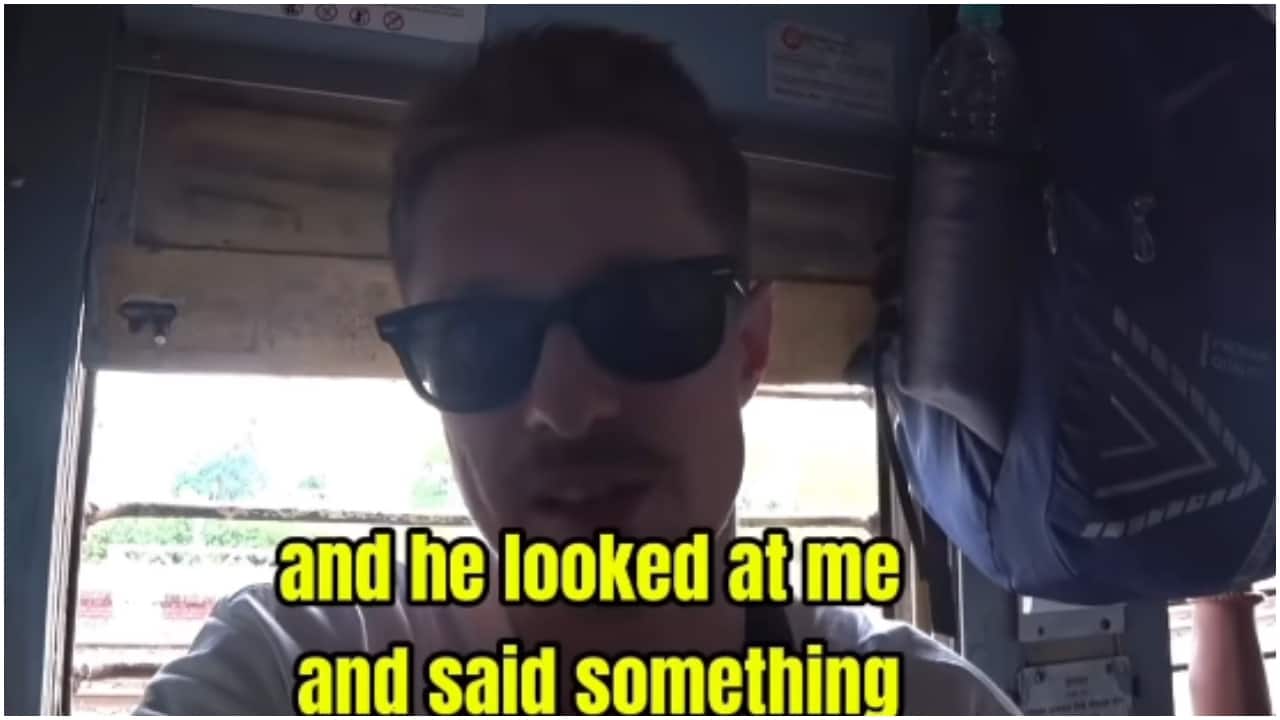 UK traveller documents 'awful train experience', claims passenger spat on him. Video