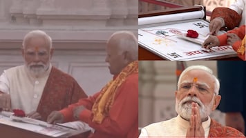 Ayodhya News Live: PM Modi hoists Dharm Dhwaj atop Ram Temple