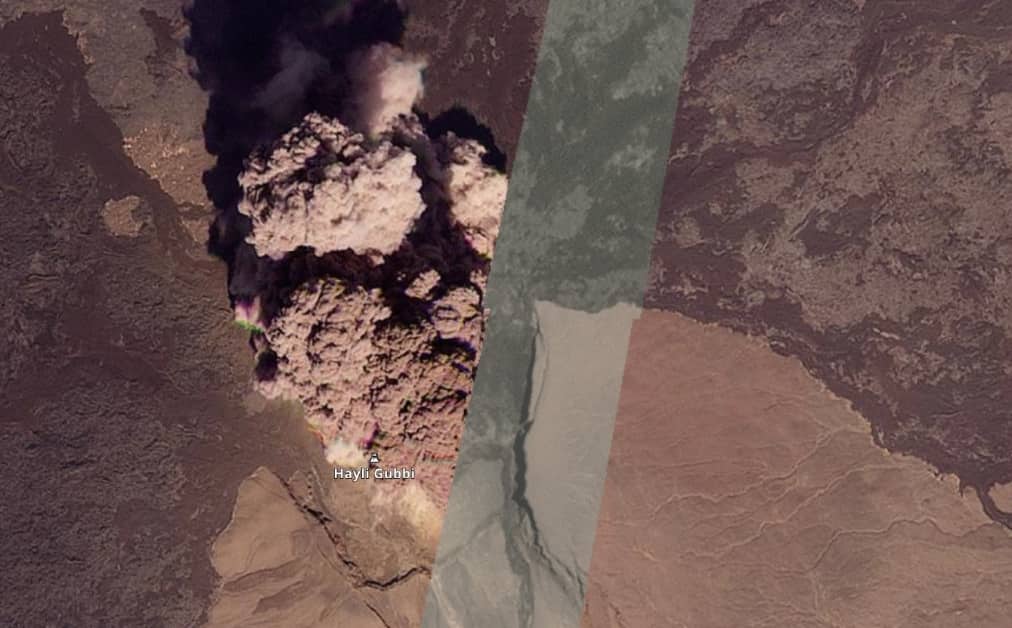 Ashes of Hayli Gubbi volcano reaches India, affecting air quality and flights