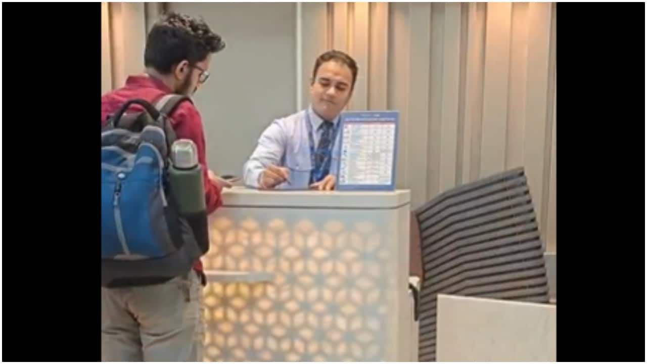 IndiGo lauded after video of specially-abled staff member at airport check-in goes viral: 'Inspiring'
