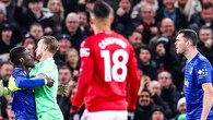 The English Premier League witnessed one of its most bizarre moments this weekend when Everton midfielder Idrissa Gueye was sent off for slapping his own teammate, Michael Keane, barely 13 minutes into the match against Manchester United. The red card overshadowed Everton’s 1-0 win at Old Trafford — their first league victory at the ground since 2013 — and quickly dominated headlines across the world. (Photo: X)