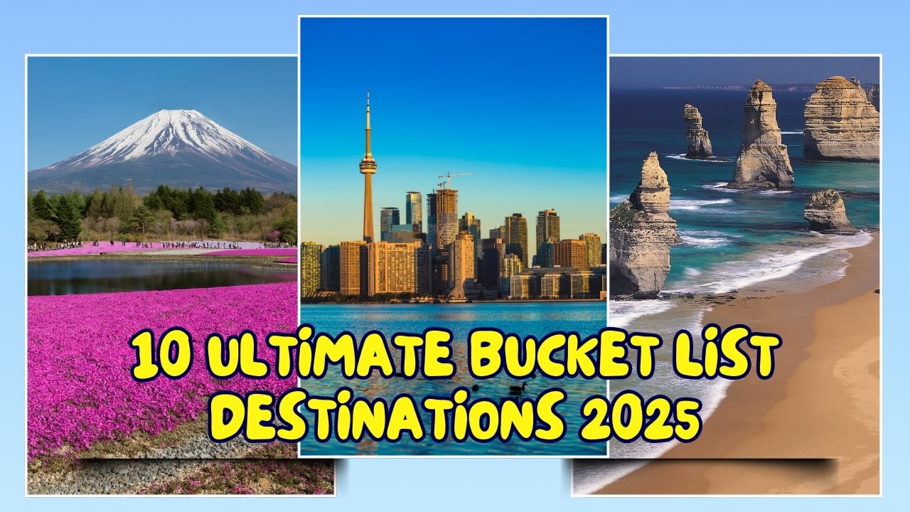 These bucket list travel destinations will make you book your next trip immediately