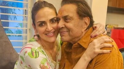 Esha Deol pays emotional tribute to Dharmendra