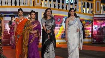 A cinematic journey in sarees: Handlooms take centre stage at IFFI