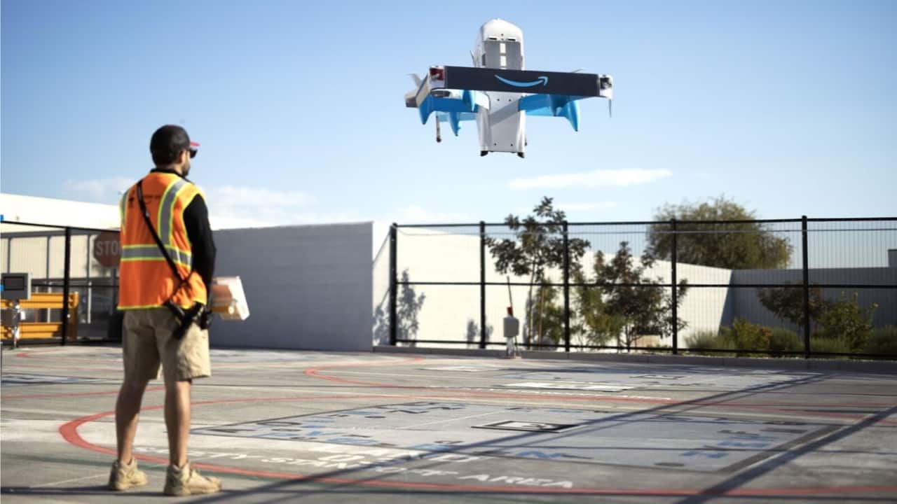 Amazon drone snags internet cable in Texas, triggering federal probe