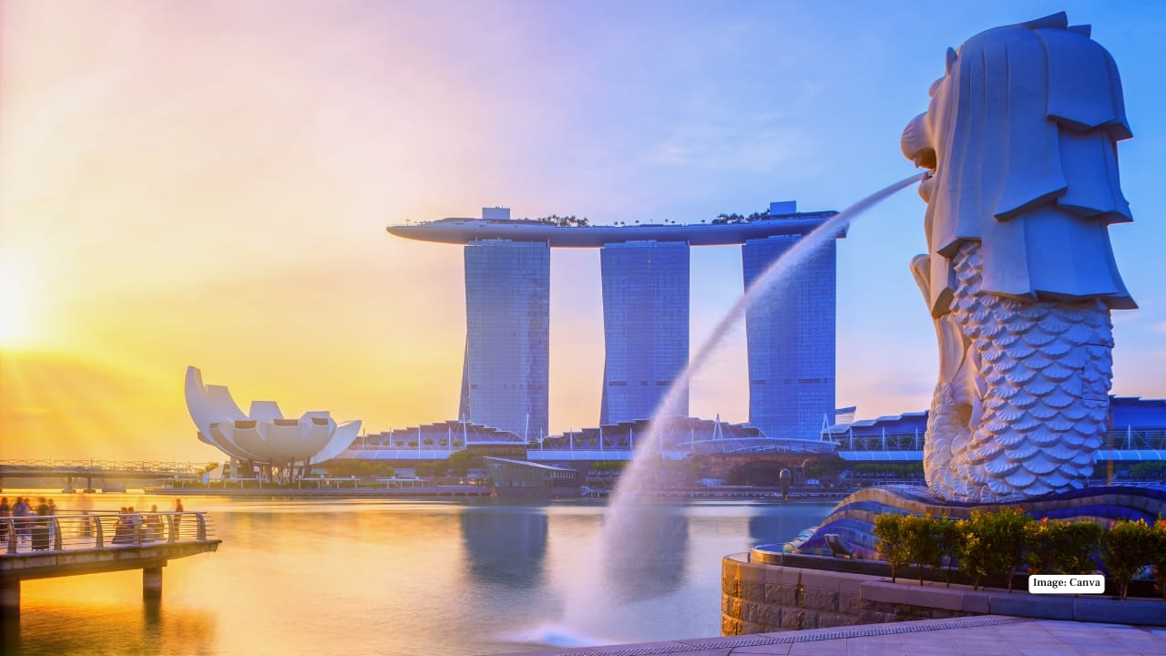<strong>9. Singapore</strong><br />Despite its urban setting, Singapore boasts incredible sunrise spots. Marina Bay Sands, Merlion Park, and East Coast Park offer serene morning views with reflections dancing across the waterfront—ideal for photographers and joggers alike.