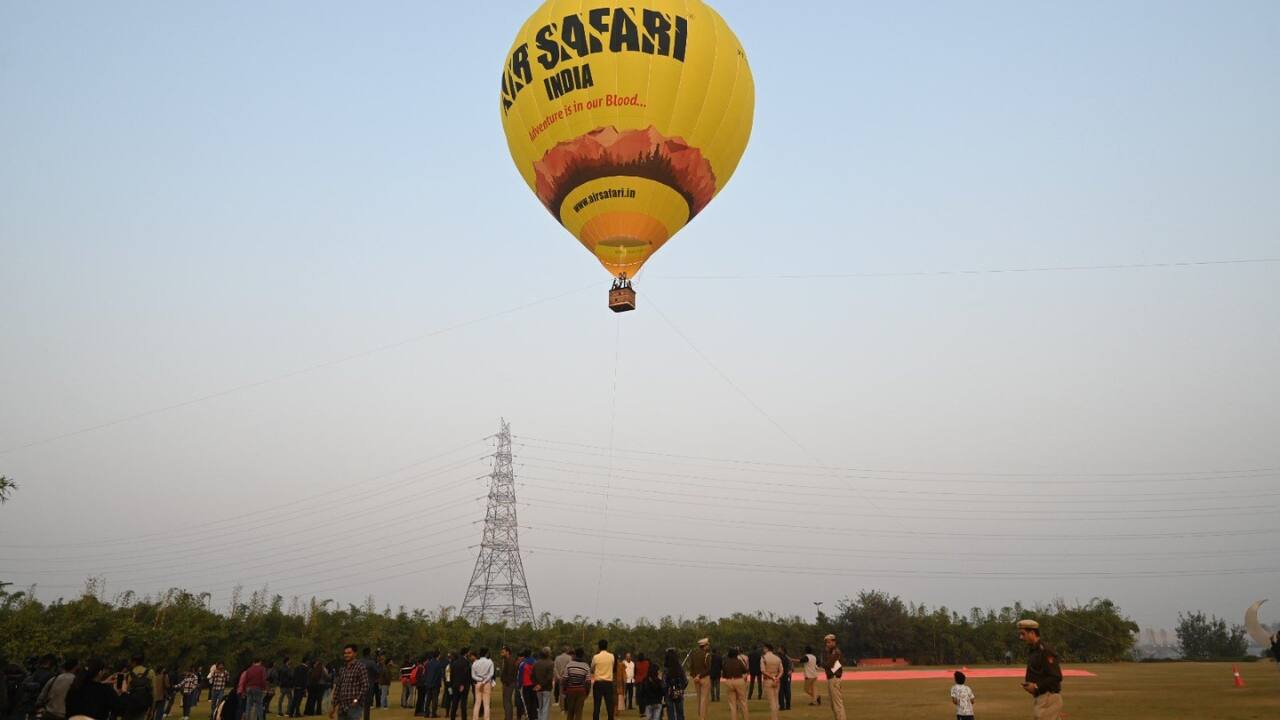 Delhi’s first hot-air balloon ride takes off this weekend at Baansera –  here's everything you need to know