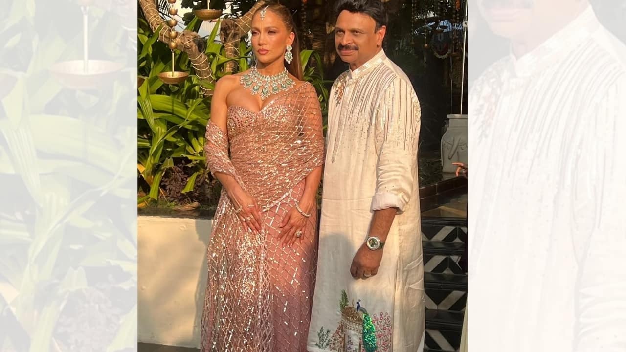 Jennifer Lopez at Udaipur wedding (Image: @wizcraft.weddings/Instagram)