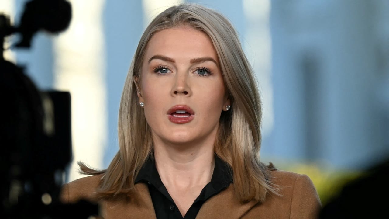 ‘Beautiful face, lips like a machine gun’: Trump’s remarks on Press Secretary Karoline Leavitt