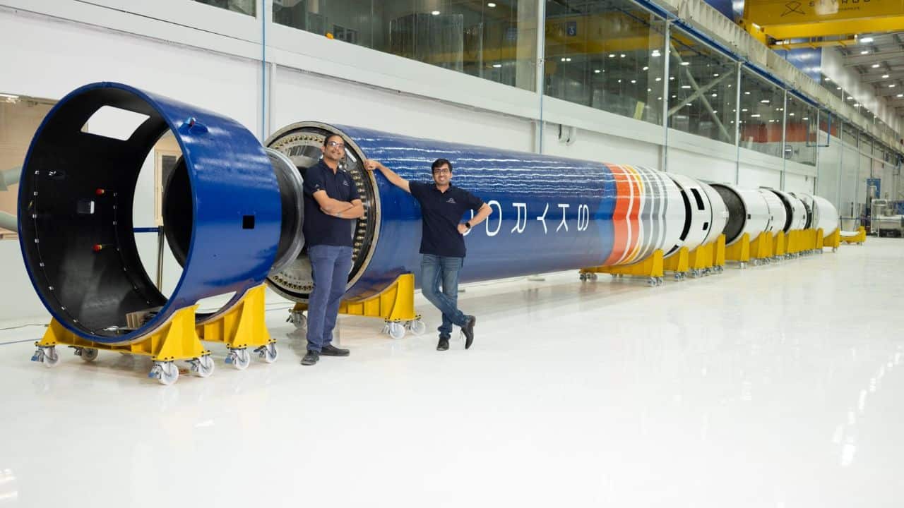 PM Modi inaugurates Skyroot’s new infinity campus and Vikram-I Rocket