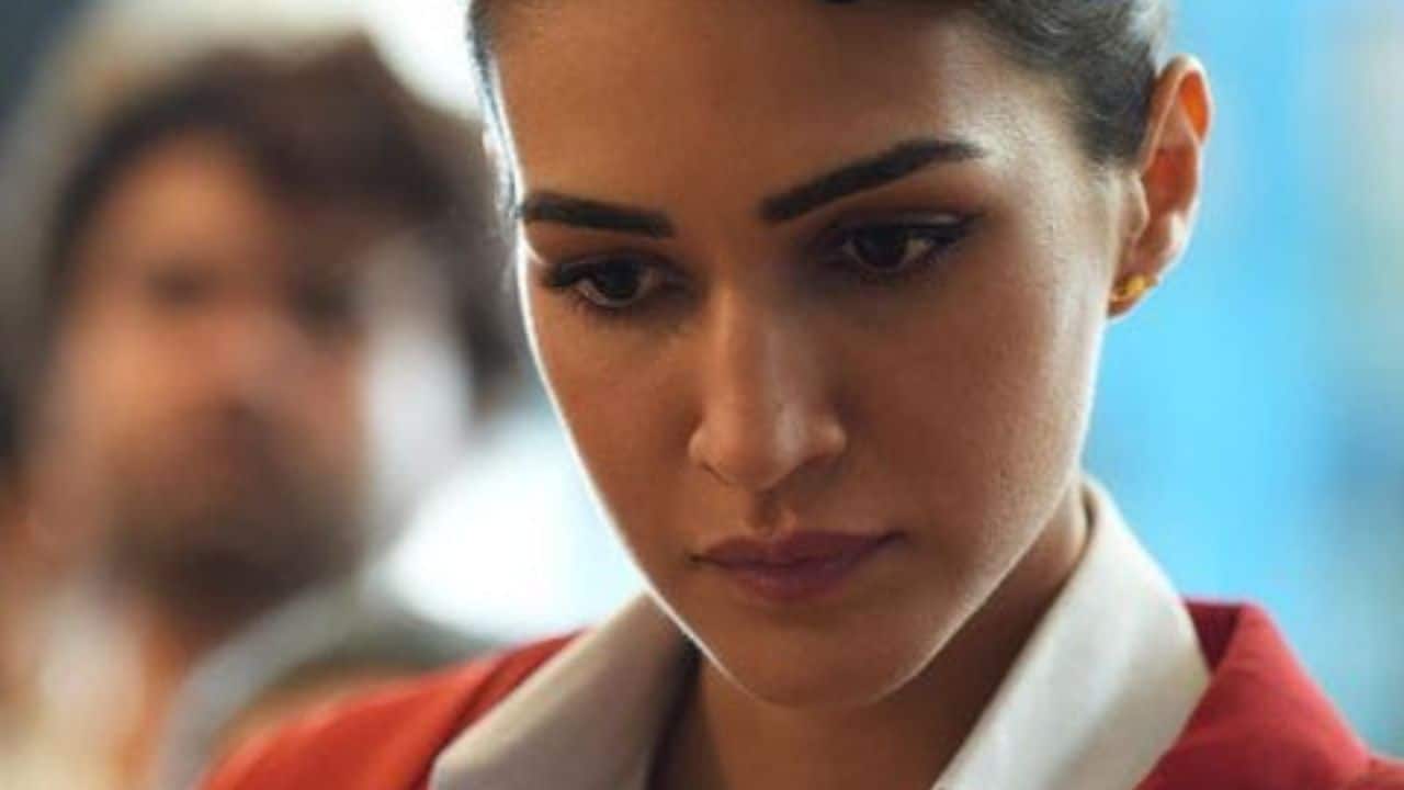 Crew: Divya Rana In Crew, she portrayed a stylish and street-smart air hostess navigating chaos with flair, seamlessly blending glamour, confidence, and screen presence.