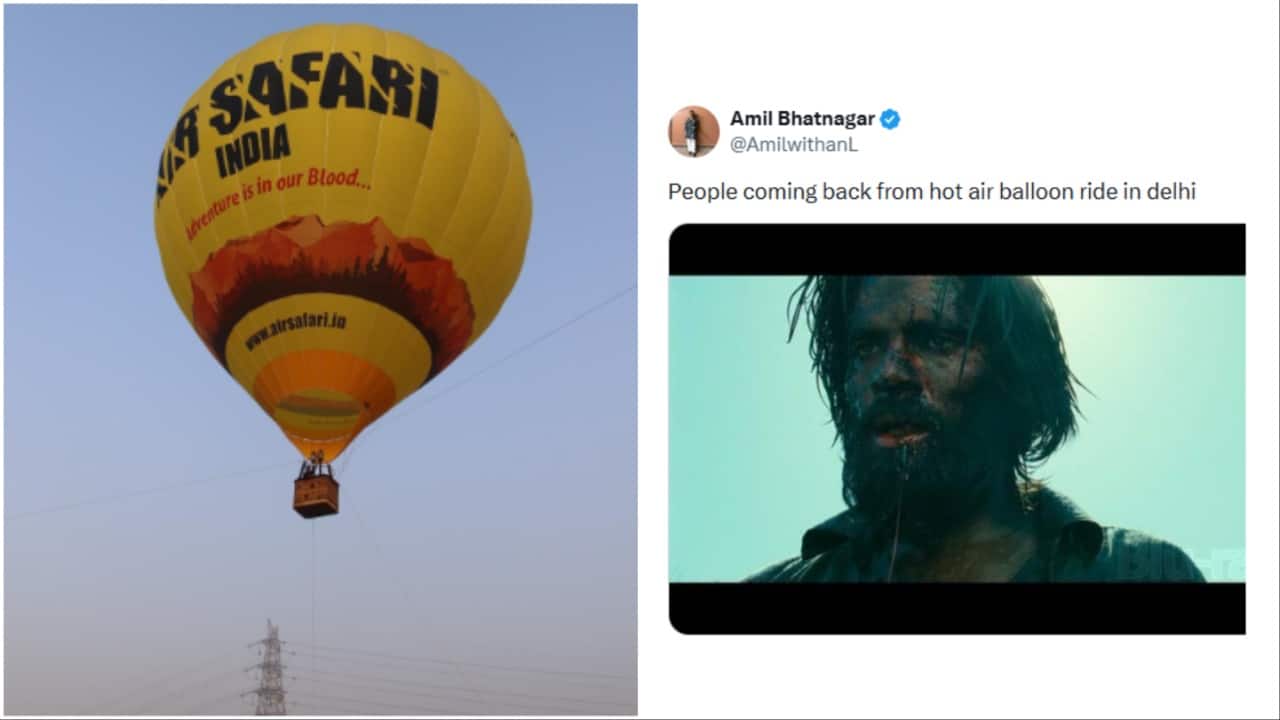 Delhi's hot air balloon plans meet with skepticism, memes online: 'Be the first to breathe toxic air'
