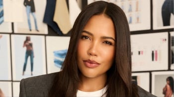 Emma Grede is the founding partner and chief product officer at the American clothing company Skims, which was co-founded by Kim Kardashian. (Image credit: LinkedIn)