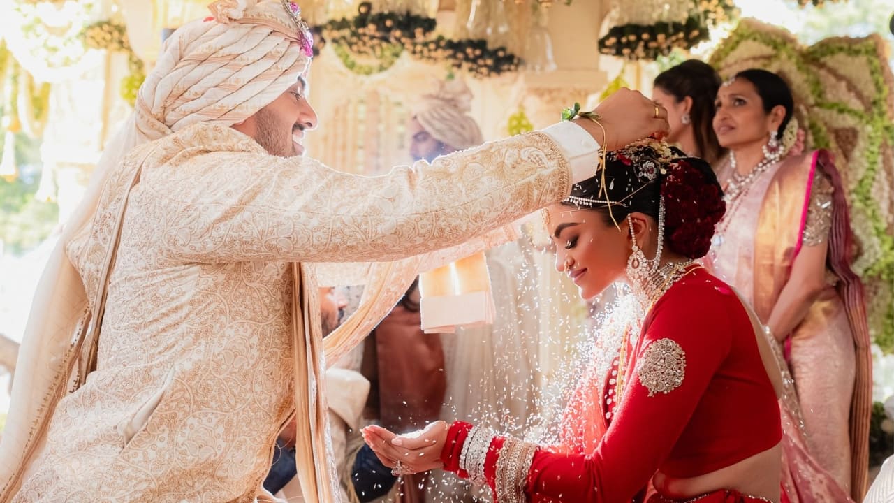 Netra Mantena’s bridal outfit details: Stylist Anaita Shroff says she dreamed of being the “ultimate red bride”