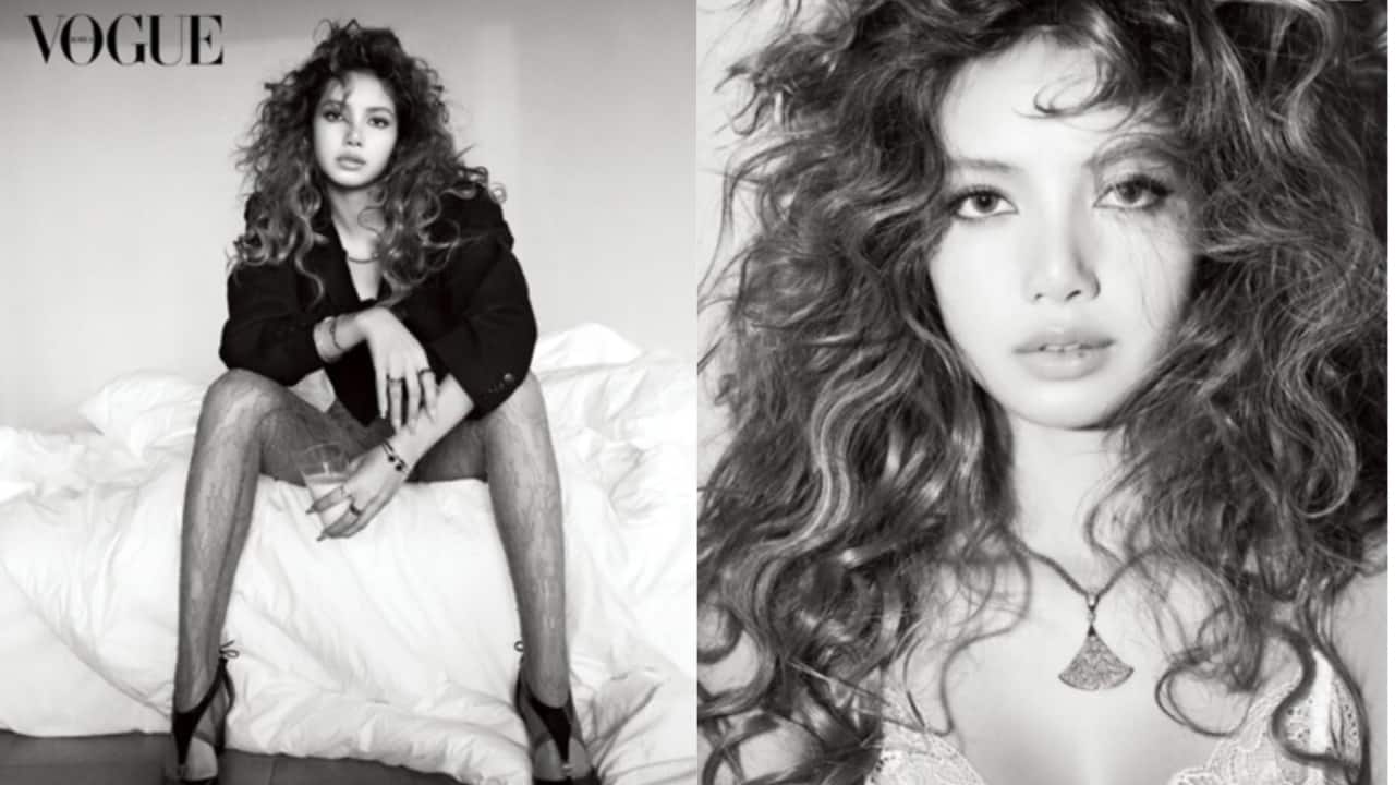 BLACKPINK’s Lisa stuns with dramatic transformation in new Vogue Korea photoshoot