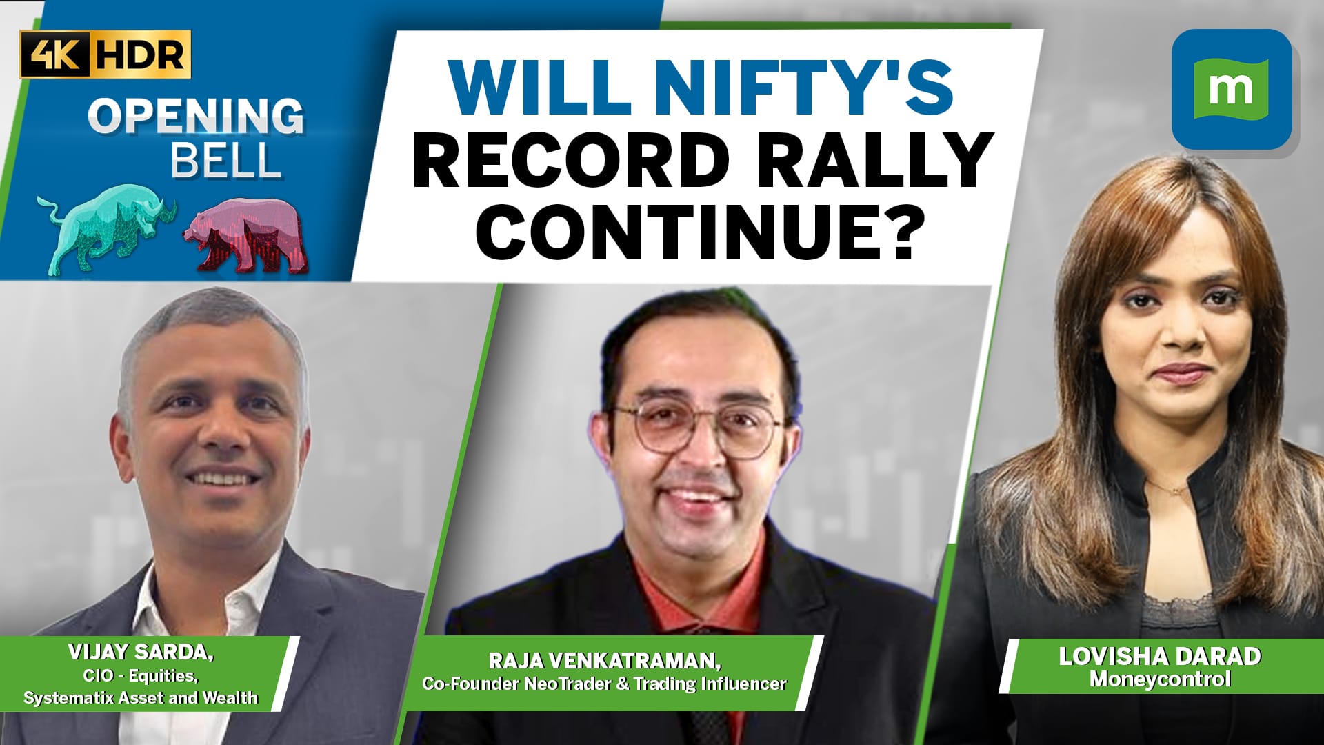 Live: Can Nifty continue to step up its move to fresh peaks? | Opening Bell