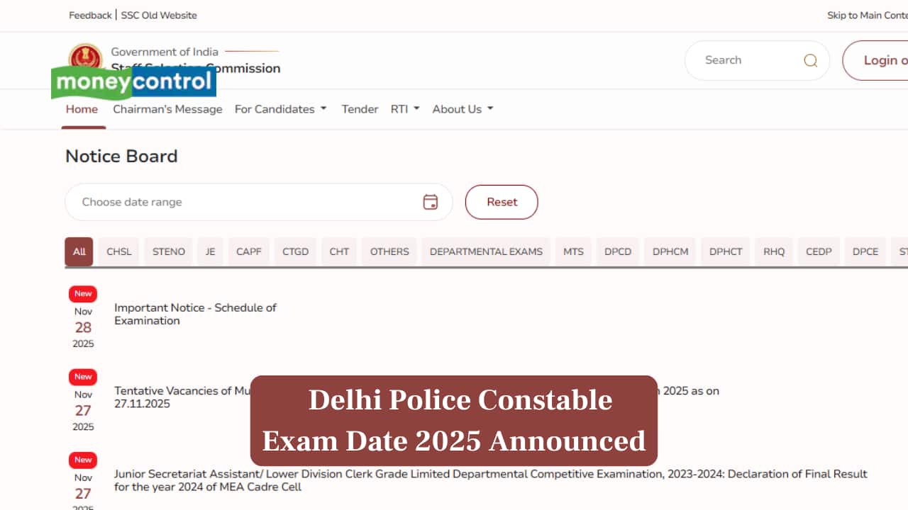 Delhi Police Constable Exam Date 2025 Announced, Check Schedule and Admit Card Details Here